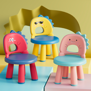 Chaise enfant moderne écologique en plastique détachable avec dossier solide – Mobilier scolaire et de maternelle peu encombrant pour bébés et enfants - Product Image 2