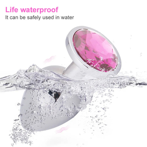 Hot Sale Butt Plug Anale in Metallo con Gioiello, Giocattoli Anali in Acciaio Inossidabile, Plug Anale Grande per il Piacere Femminile, <span class=keywords><strong>Sex</strong></span> Toys - Product Image 4