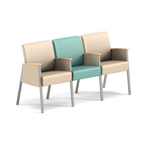 Silla de espera Ke Ming KM-DHS10 con reposabrazos para áreas públicas de hospitales - Product Image 4