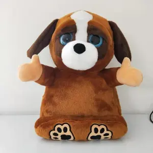 Échantillon gratuit chien hibou licorne animal en peluche support de tablette pour enfants ipad ou support de livre repos soutien oreiller pour voyage