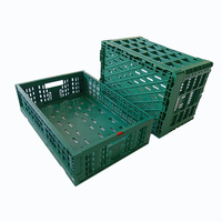 Caisses en plastique à mailles ventilées empilables de qualité alimentaire de haute qualité panier de stockage pain plateaux de boulangerie cadre de boîte à mailles en plastique HDPE