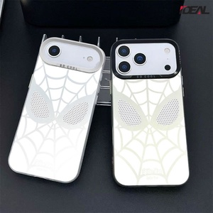 Coque de téléphone en TPU avec logo personnalisé et motif de super-héros de dessin animé, cadre d'objectif stylé, pour iPhone 17 16 15 14 13 12 11 Pro Max Plus et <span class=keywords><strong>Samsung</strong></span> - Product Image 1