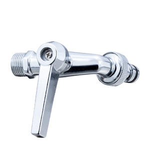 Robinet d'extérieur Tangke 1/2 pouce chromé poli à ouverture rapide avec tête de robinet pour lave-linge et usage en cuisine - Product Image 2