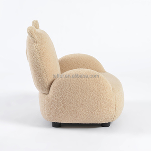 Fauteuil à bascule moderne en tissu Teddy pour enfants, idéal pour le salon et la détente, vente en gros - Product Image 4