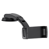 Support de tablette et de téléphone pour voiture, 15 pouces, extra-large, en plastique, à ventouse, rotation à 360 degrés, fixation sur grille d'aération, écran pliable