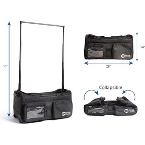 BSCI <b>Travel</b> 28-inch Personalized Large Capacity <b>Garment</b> <b>Bag</b> for Ballet Costumes, Clothing Rack, and Dance Suitcase - Product Image 3