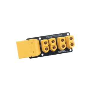 บอร์ดจ่ายไฟ XT90 ถึง 4 XT60, อะแดปเตอร์แบบขนานสำหรับ RC โดรน ขั้วต่อแบตเตอรี่ลิโป้ K243 - Product Image 1