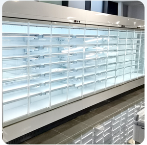 Refrigerador con Cortina de Aire de Gran Capacidad, Refrigerador con Puerta Corredera para Exhibición, Refrigerador para Almacenamiento de Vegetales en Restaurantes - Product Image 1