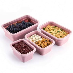 Bento <b>Lunch</b> <b>Box</b> OEM & ODM Silicone Bento <b>Lunch</b> <b>Box</b> Wholesale Silicone <b>Lunch</b> <b>Box</b> - Product Image 4