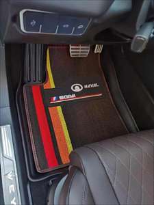 Tapis de voiture personnalisable en cuir écologique rayé 3D de luxe, antidérapant, 5 mm d'épaisseur, compatible Civic, Land Rover, <span class=keywords><strong>Renault</strong></span> - Product Image 4