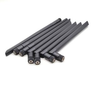 Antena 5dbi 2,4G <span class=keywords><strong>5</strong></span>,8G 5G, antenas wifi de goma BT de doble banda, RP SMA, enrutador omnidireccional macho, punto de acceso, antena wifi de largo alcance - Product Image 1