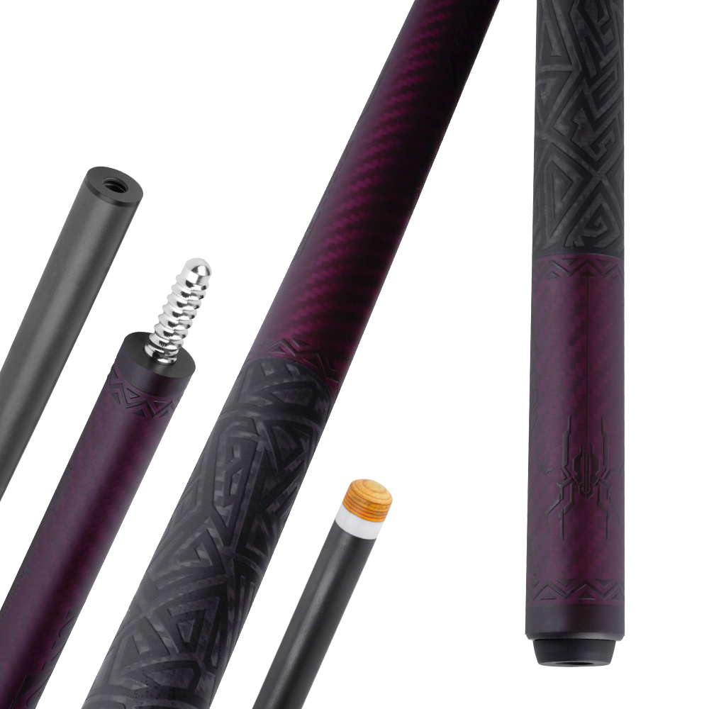 Black and dark purple