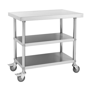 Nhà Hàng S056 Nhà Bếp Bằng Thép Không Gỉ Công Nghiệp Bàn Làm Việc Với 3 Ngăn Kéo - Product Image 4