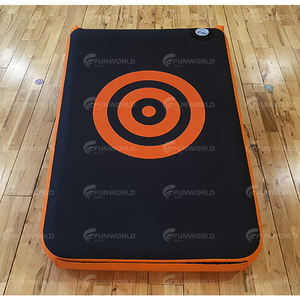 Tapis d'exercice pliable <span class=keywords><strong>Gymnastique</strong></span> Inclinaison Fromage Wedge Mat Blow up Air Incline Tumbling Mat pour les enfants - Product Image 4