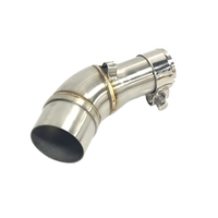 Système d'échappement complet de course modifié de qualité européenne pour moto V8, compatible JOG V8, DIO, BWS, ZX, DIO90, RR, DIO 26AA, ZX 26AA
