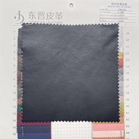 Tissu en cuir PU classique, logo gaufré, doux, personnalisé, imperméable, coupe-vent, pour robes, jupes, accessoires