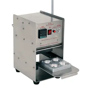 51 mm tray manual sealing machine plastic cup sealing machine OEM other sizes milk coffee yogurt water sealing foil lid sealer