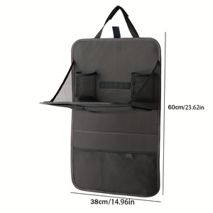 Sac de rangement pour dossier de siège de voiture en tissu Oxford, organisateur suspendu pour voiture, <span class=keywords><strong>miracle</strong></span> portable - Product Image 5