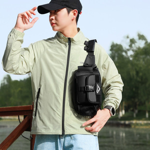 OEM Outdoor Portable Sports Travel Hiking Water <b>Bottle</b> Pouch Carrier Shoulder <b>Bags</b> with Adjustable Shoulder Hand Strap - Product Image 6
