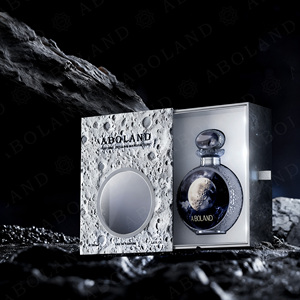 Caja Cosmética Rígida ABOLAND con Diseño de Luna, Impresión UV, Cierre Magnético, Empaque de Alta Gama para Perfume - Product Image 2