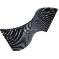 Panel LED Flexible de Alta Definición con Clasificación IP65 para Exteriores, Ideal para Publicidad en Tiendas, Centros Comerciales, Ascensores y Metro