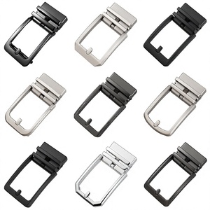 Hebilla <span class=keywords><strong>de</strong></span> Cinturón Automática <span class=keywords><strong>de</strong></span> Aleación con Liberación por Presión, Elegante y Moderna para Hombre, Estilo Casual GF36-5442 - Product Image 2