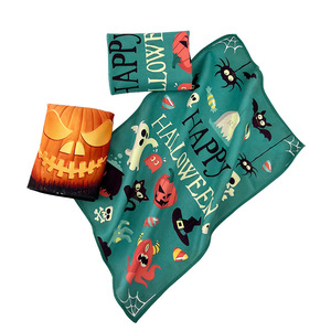 <b>Microfiber</b> Christmas <b>Towels</b> 32x45 Cm Cartoon Print Kitchen Use - Product Image 2