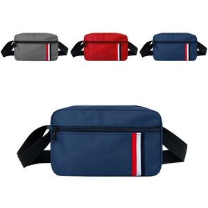 Unisex Sports Fanny Pack Custom Fitness Waist Money Bag Zipper Multiple Pocket Fashionable Buckles Crossbody <b>Travel</b> Chest Logo - Product Image 2