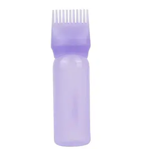 Hair Oil Applicator Bottle, 160ml Root Comb Applicator Bottle Lightweight Oil Bottle for Hair for Scalp Treatment Essential