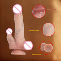 Sexbay Plug anal en silicone souple, simulateur de léchage oral, design texturé et côtelé, étanche, rechargeable par USB