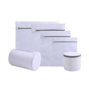 Direct pour <span class=keywords><strong>Amazon</strong></span> Vente en gros Sac à <span class=keywords><strong>linge</strong></span> en maille de polyester épais <span class=keywords><strong>Filet</strong></span> en nid d'abeille Lavage en machine Stockage de sous-vêtements Voyage-Friendly - Product Image 4