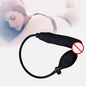 Vibrador Inflable para Punto G/Anal, con Conexión, Resistente al Agua IPX5, Sin Látex, Sensación Realista, Juguete para Adultos - Product Image 2