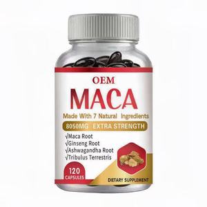 Op Maat Gemaakte Formule Krachtige Zwarte Maca-Capsules-Bulk Groothandel Voor De Gezondheid Van Mannen En De Vitaliteit Verbeteren - Product Image 2