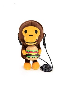 King Mcgreen Star Nuova <span class=keywords><strong>Borsa</strong></span> a Tracolla per Cellulare a Forma di Scimmia Cartoon, <span class=keywords><strong>Borsa</strong></span> a Tracolla con Peluche a Forma di Squalo, Regalo per Bambini - Product Image 2