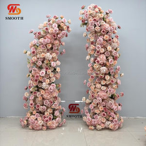 Arco de Boda Personalizado con Rosas Artificiales de Seda, 1.8-2.4m, Arco de Flores para Decoración de Bodas - Product Image 2