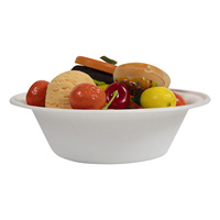 Vaisselle compostable en pulpe de canne à sucre, bol alimentaire en bagasse, bols en canne à sucre avec couvercle