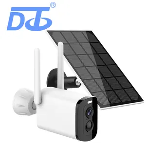Oem Pir Tweeweg Audio Draadloze Wifi Beveiliging Smart Security Camera De Surveillance Full Hd Solar Camera Wifi