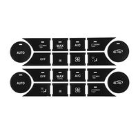 Autocollants de réparation pour boutons de climatisation, radio et volant pour Mercedes-Benz Classe C, CLS, C218, W172, W204, W212, W218, W207