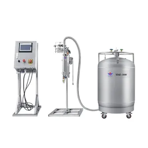 Máquina automática de dosagem de nitrogênio líquido para bebidas, latas, suco, vinho, garrafas de óleo, máquinas de enchimento e embalagem de suco