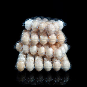 Лидер продаж, прочный многоразовый пластиковый лоток для яиц, новейший Штабелируемый Держатель для куриных яиц для птицефабрики - Product Image 1