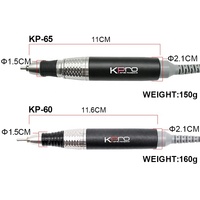 Ponceuse à ongles électrique japonaise pour pédicure et manucure, modèle KUPA UP200, avec pièce à main 3 broches KP60 KP65 pour salon professionnel