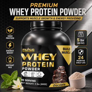Polvere di Proteine Personalizzata OEM ad Alto Contenuto Proteico per Fitness e Sviluppo Muscolare, Nutrizione Quotidiana per il Bodybuilding - Product Image 1