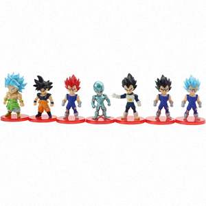 Nuevo 1 Juego de figura DE ACCIÓN DE Dragonball DBZ 2 generaciones figura de Anime lindas figuras de acción y Juguete - Product Image 5