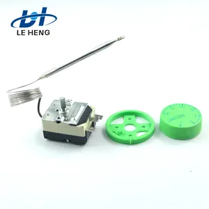 Adjustable 0-60 degrees Capillary Thermostat for Electric Oven