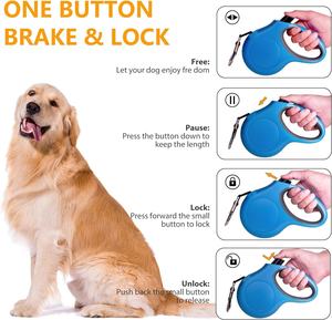 Piccolo cane imbracatura e guinzaglio in Nylon Pet collare regolabile europeo Flexi grande guinzaglio corda per cane - Product Image 4