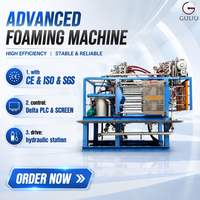 Machine à fabriquer des panneaux de chauffage par le sol en mousse de polystyrène EPS Guiju avec pompe, facile à utiliser