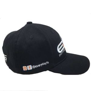 6 painel Flexifit Baseball Cap com logotipo personalizado bordado e impressão, etiqueta do cuidado privado - Product Image 5
