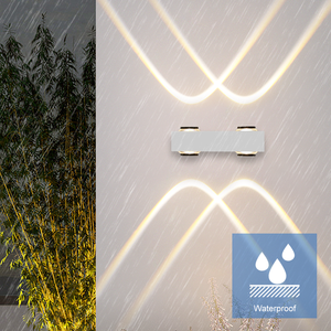 Nuevo Diseño 3000K/4000K/6500K AC100-265V 4W IP65 Lámparas de Exterior Modernas LED de Pared - Product Image 4