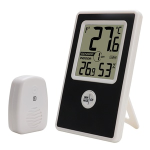 Thermomètre hygromètre électronique intelligent à affichage numérique pour la maison, pour les chambres de bébé, les chambres à coucher, les caves à <span class=keywords><strong>vin</strong></span>, utilisation intérieure/extérieure - Product Image 2