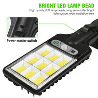 Lampes solaires de jardin à LED à capteur haute puissance pour balcon extérieur Type de produit Éclairage LED solaire extérieur
